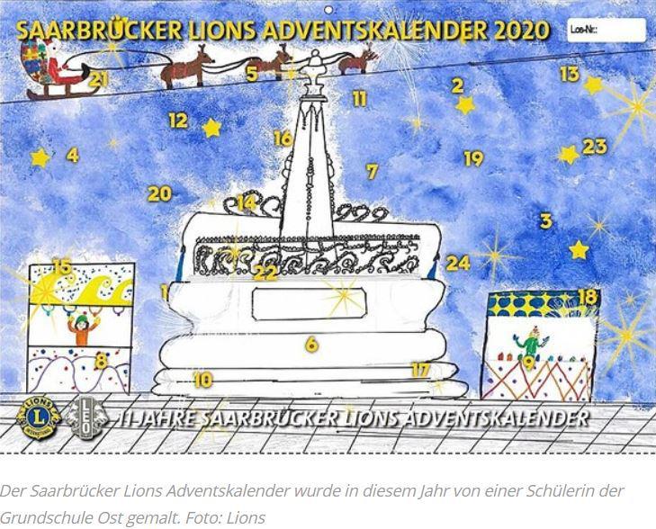 Saarbrücker Lions Adventskalender 2020